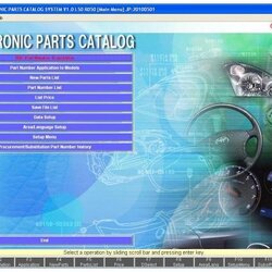 โปรแกรมรวม EPC TOYOTA / LEXUS PART CATALOG ตั้งแต่ปี 1980-2010