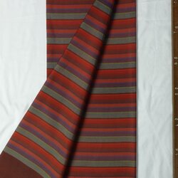 ซิ่น ผ้าไหม ล้านนา ไหมแท้ ขนาด 1x2หลา ลายสันกำแพง ลายล้านนา สีน้ำตาล รหัส B8-NY-0124681412