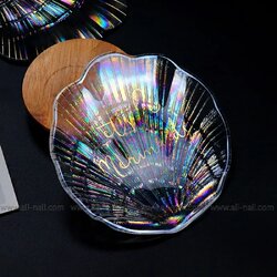 จานสี จานใส่เล็บปลอม จานถ่ายรูป