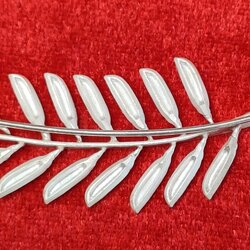 เครื่องประดับเงินแท้ เข็มกลัดรวงข้าวเงิน