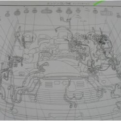หนังสือ วงจรไฟฟ้า (wiring diagram) รถยนต์ Toyota Crown ปี 91 เครื่องยนต์ 2L-TE