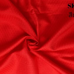 ผ้าไหมยกดอก ลายดอกพิกุลล้อม สีพื้น ไหมแท้ สีแดงตรุษจีน (ราคาต่อหลา) รหัส B6-NY-SKU-36560