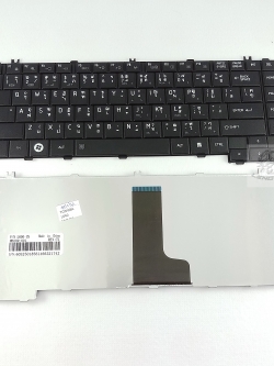 KEYBOARD TOSHIBA L640 สีดำ