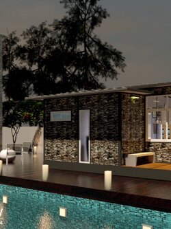 บ้านสำเร็จรูป ขนาด5.40x7.20 เมตร