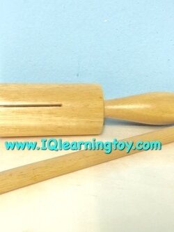 เกราะไม้ (โทนบล็อค) เครื่องดนตรีแบบตีไม้เพื่อเคาะให้จังหวะ เพื่อให้เด็กได้เรียนรู้จักจังหวะของดนตรีพื้นฐาน สร้างความสนุกสนาน ส่งฟรี