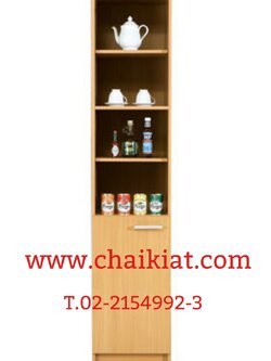 ตู้ครัวสูง 1 บานล่าง - บน โล่ง รุ่น UKC-411