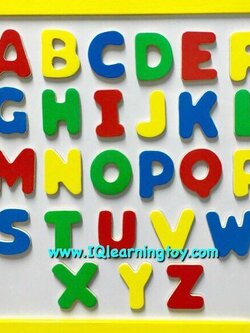 สื่อการสอนชุดพยัญชนะ A-Z ติดแม่เหล็ก สื่อการสอนภาษาอังกฤษสำหรับเด็ก เพื่อสอนสร้างคำศัพท์ต่างๆได้ง่ายขึ้น พร้อมกล่องเก็บ ส่งฟรี