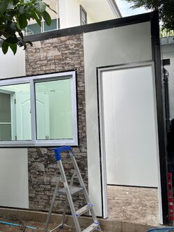 กั้นห้อง ต่อเติมครัว ไม่ต้องลงเข็ม 1.90x3.00เมตร