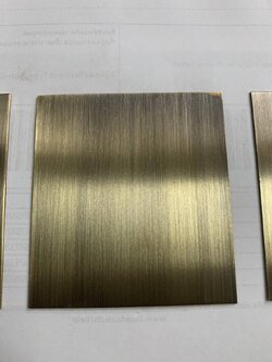 งานป้ายสแตนเลสทองเหลืองรมดำ