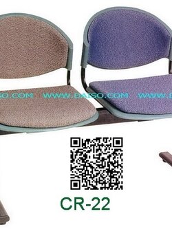 เก้าอี้นั่งคอย2ที่นั่ง เก้าอี้นั่งรอ เก้าอี้แถว2ที่นั่ง