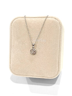 จี้โอม ॐ OM จี้มินิมอล ขนาดจิ๋ว 8 มม.