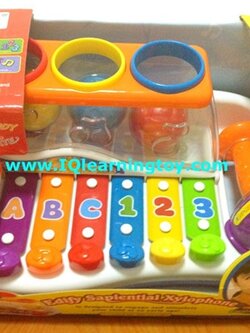 HammerXylophone-ของเล่นเสริมพัฒนาการ กล้ามเนื้อมือ การมองเห็น เรียนรู้เรื่องสี และสร้างความเพลิดเพลินให้เด็กๆด้วยเสียงดนตรี ฝึกสมาธิ (1+)จัดส่งฟรี