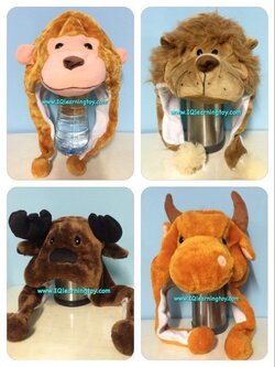 หมวกผ้ารูปสัตว์ชุด 4 ใบ ชุดที่ 4 เลือกคละแบบได้ตามต้องการค่ะ หมวกผ้าเนื้อนุ่ม มีซับใน ใส่สบาย น่ารัก จัดส่งฟรี