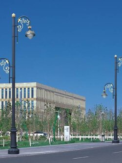 เสาอลูมิเนียมหล่อ สูง 59*43*15ซม. พรีออร์เดอร์ Pre-order