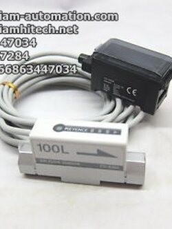 Air Flow Sensor ยี่ห้อ Keyence รุ่น FD-V40A พร้อมหัวเซ็นเซอร์ FD-P05 / FD-A100
