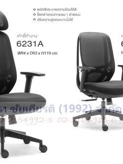 เก้าอี้ทำงานเพื่อสุขภาพ