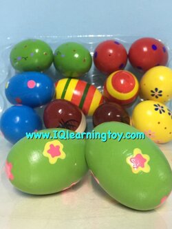 ลูกแซ็กไข่(ลูกซัดไข่แฟนซี) มาราคัสเป็นเครื่องดนตรีสีสวยสดใส 1 คู่ (2 ลูก)เขย่าเพื่อให้จังหวะ ให้ความสนุกสนาน ร่าเริงสดใส ขนาดประมาณ 3 นิ้ว ส