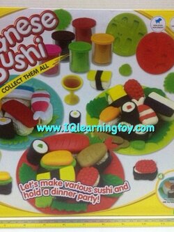 ชุดแป้งโดว์ Japanese Sushi สำหรับเล่นฝึกทำอาหารญี่ปุ่นแบบซูชิ และอาหารอื่นๆชุดใหญ่ ฝึกความคิดสร้างสรรค์ ฝึกกล้ามเนื้อ สอนสร้างความสัมพันธ์ ส่งฟรีค่ะ