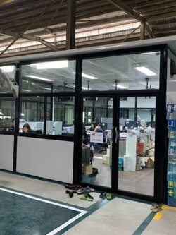 ออฟฟิศสำเร็จรูป5.40x9.10 เมตร งานเทวิน