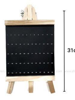 กระดานโชว์เล็บปลอม ชาร์ตโชว์เล็บ 60ช่อง