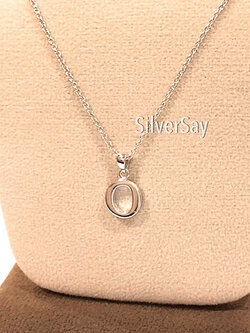 จี้ตัวอักษร O