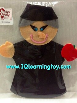 หุ่นมือแม่มด เพื่อใช้เป็นสื่อประกอบการเล่าเรื่องราวต่างๆ เพื่อสร้างจินตนาการและความคิดสร้างสรรค์ ส่งฟรี