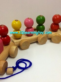 รถไฟจับคู่โดนัทสี สอนการเรียนรู้เรื่องสี และความเข้าใจเรื่องการจับคู่สี ฝึกให้เด็กๆสามารถจดจำสีประจำวันใน 1 สัปดาห์ ได้ทั้ง 7 สี ส่งฟรี