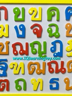 สื่อการสอนชุดพยัญชนะ ก-ฮ ติดแม่เหล็ก สื่อการสอนภาษาไทยสำหรับเด็ก เพื่อสอนสร้างคำศัพท์ต่างๆได้ง่ายขึ้น พร้อมกล่องเก็บ ส่งฟรี