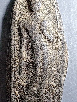 พระปางลีลา เนื้อดิน เก่าไม่ทราบที่