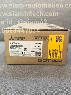 จอทัชสกรีน Mitsubishi รุ่น GT1455-QTBD ( ขนาด 5.7" ไฟ 24 VAC )