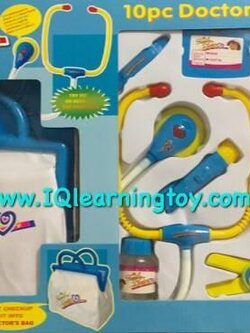 ชุดคุณหมอ มาพร้อมอุปกรณ์แสนสนุก 10 ชิ้น (สีฟ้า) สร้างจินตนาการและแรงบันดาลใจแสนสนุกให้กับเด็กๆ ** จัดส่งฟรีค่ะ