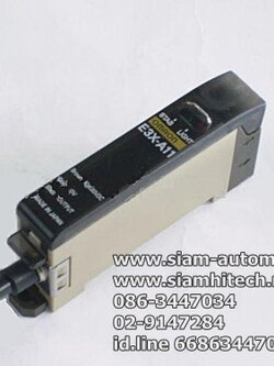 Photoelectric Sensor ยี่ห้อ Omron รุ่น E3X-NT21 (มือสอง)