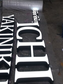 งานป้ายกล่องไฟ