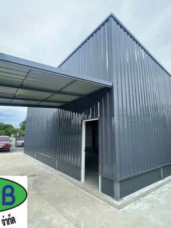 โกดังสำเร็จรูป ขนาด5.00x10.00 เมตร ท่าข้าม