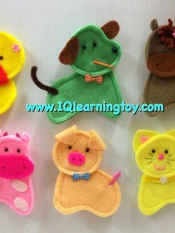 สื่อการสอนชุดสัตว์เลี้ยงติดแม่เหล็ก ประกอบด้วยสัตว์เลี้ยงต่างๆ ได้แก่ สุนัข เป็ด แมว ม้า วัว หมู ส่งฟรี