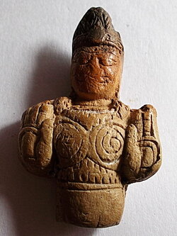 พระสิกขี (จามเทวี) เนื้อดิน ลำพูน