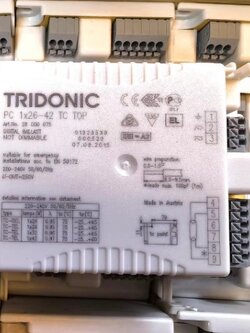 Philipsบัลลาสต์อิเล็กทรอนิกส์ จำนวน 1 อัน