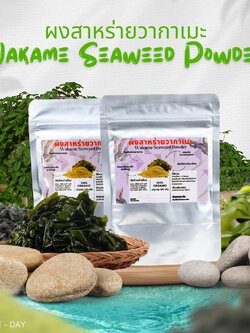 ผงสาหร่ายวากาเมะ Wakame