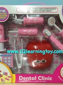 ชุดคุณหมอฟัน สื่อการเรียนรู้เรื่องสุขภาพ สำหรับเด็ก มาพร้อมอุปกรณ์ต่างๆ ส่งฟรี