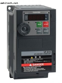 Invertor Toshiba VFS15-4037PL-W ไฟ 3 เฟส 380V. (5แรง) NEW