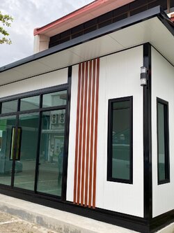 ออฟฟิศสำเร็จรูป บ้านสำเร็จรูป 4.00x8.00 เมตร
