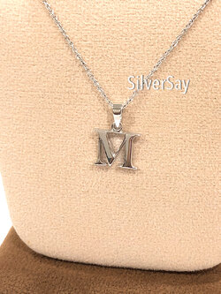 จี้ตัวอักษร M