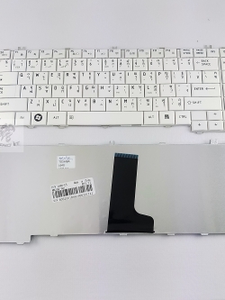KEYBOARD TOSHIBA L640 สีขาว