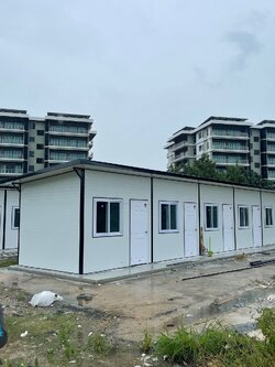 บ้านพักคนงาน ขนาด 3.00x3.00 เมตร หลังละ10 ห้อง จำนวน 2 หลัง ภูเก็ต