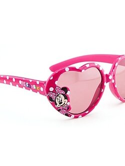 ของหมดค่ะ!!!แว่นกันแดดสำหรับเด็ก ลายมินนี่เมาส์ กรอบรูปหัวใจจุดใหญ่สีชมพูสวยหวาน น่ารัก สดใส โดนใจสุดๆ กันแสง UV ได้ 100% สำหรับเด็ก 2.5+ ส่งฟรี
