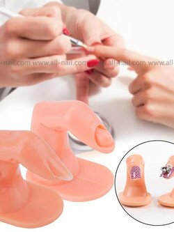 นิ้วปลอมหัดต่อเล็บ ฝึกทำเล็บ