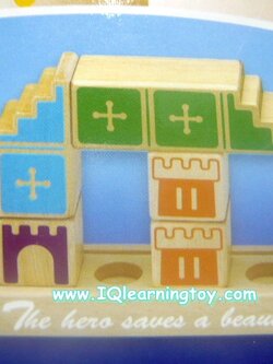 ของเล่นไม้ - บล๊อคไม้ เป็นเรื่องราวการสร้างประสาทและฝึกให้น้องๆเป็นผู้ช่วยนำทางเจ้าชายไปหาเจ้าหญิงให้ได้ค่ะ ฝึกสมอง การคิดแก้ปัญหา ต่อยอดความคิดอย่าง