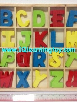 MT-อักษรเคลื่อนที่ Eng-M -The Moveable Alphabet ขนาดเล็ก โดยการนำพยัญชนะต่างๆออกมาวางประกอบเข้าด้วยกันเป็นคำศัพท์ ส่งฟรี