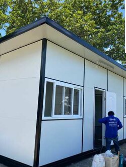 ออฟฟิศสำเร็จรูป ไซต์ออฟฟิศ ขนาด 3.60x12.60 เมตร ท่าข้าม