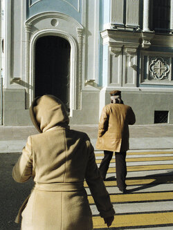 (Pre-Order) ภาพผลงาน Moscow Crosswalk